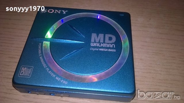 Sony mz-e60-portable minidisc player-внос швеицария