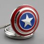 Нов Джобен часовник Капитан Америка звезда щит Марвел герой , снимка 1