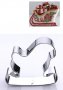 Шейна метална форма резец украса бисквитки фондан, снимка 1 - Форми - 23800943