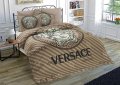 Луксозен Спален Комплект Versace код 065, снимка 1 - Спално бельо - 24036772