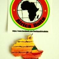 Медальон Африка : Ethiopia over Barbed Wire (уникат)(реге,reggae,dancehall) , снимка 1 - Колиета, медальони, синджири - 8575489