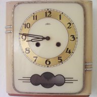 1959 г. Стар дървен часовник за стена, снимка 1 - Антикварни и старинни предмети - 12253679