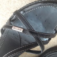 Дамски сандали GEOX от естествена кожа, снимка 3 - Дамски ежедневни обувки - 25676011