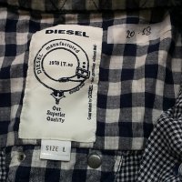 DIESEL размер L 100% - Памук мъжка риза 20-18, снимка 8 - Ризи - 21063036