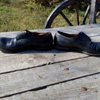 Старинни кожени обувки, снимка 5 - Антикварни и старинни предмети - 19784260