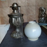 стара газова /газена/ лампа арт нуво, снимка 4 - Антикварни и старинни предмети - 25857933