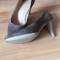 Велурени обувки - № 35, снимка 1 - Дамски ежедневни обувки - 25586120