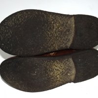 Детски кожени ботушки естествена кожа кафеви ботуши боти, снимка 4 - Детски боти и ботуши - 25133231