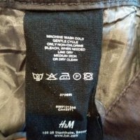 Дам.пола-"H&M"-/памук+метал.нишки/-тъм.сива+св.сиво. Закупена от Италия., снимка 10 - Поли - 21937966