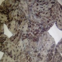 Ефирна риза леопардов принт, снимка 4 - Ризи - 24654768