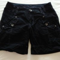 Къси панталони - черни, снимка 1 - Къси панталони и бермуди - 21912882