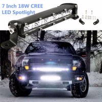 Диоден халоген 12V 6LED 7inch 18W-18В, снимка 1 - Аксесоари и консумативи - 18968349