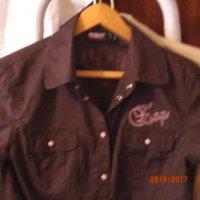 продавам дамска блуза с къс ръкав-внос от Германия, снимка 2 - Блузи с дълъг ръкав и пуловери - 19399353