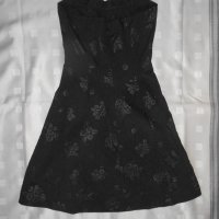 Черна къса рокля " Elizabeth ", снимка 15 - Рокли - 21723081