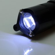 Тежък метален LED фенер Police 1800KW с електрошок, лазер, вгеадена батерия и мрежово220V зареждане, снимка 3 - Къмпинг осветление - 10859055