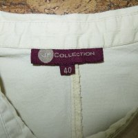 JP Collection, риза без ръкав, XS-S, екрю, снимка 3 - Ризи - 20864508