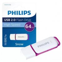 Флашка Philips Snow 64GB USB 2.0 Флаш памет High Speed Flash Drive, снимка 1 - USB Flash памети - 26199436