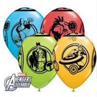 Avengers герои 4 бр латекс балони парти рожден ден, снимка 1 - Други - 25458177