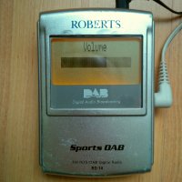 ⭐⭐⭐ █▬█ █ ▀█▀ ⭐⭐⭐ ROBERTS RD-14 - английско дизайнерско спортно радио с DAB/FM тунер с RDS, снимка 5 - Аудиосистеми - 23743444