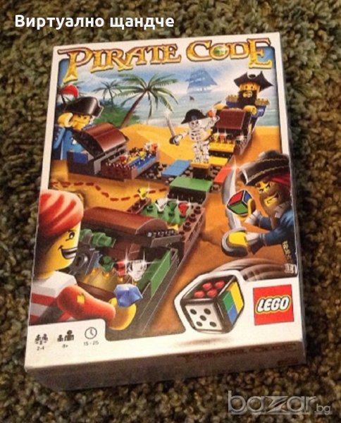 Lego 3840 - Pirate Code - Лего Пиратски код, снимка 1