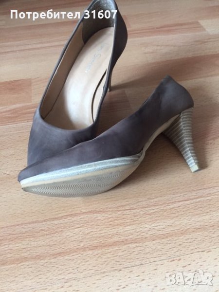 Велурени обувки - № 35, снимка 1