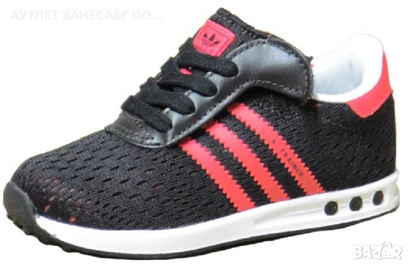 НАМАЛЕНИ!!!Детски спортни обувки ADIDAS LA Trainer Черно, снимка 1