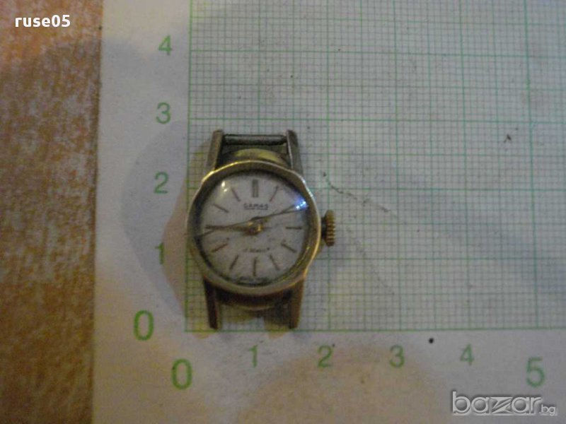 Часовник "DAMAS" швейцарски дамски работещ ръчен позлатен, снимка 1