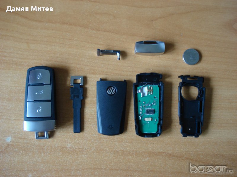 Ключ за vw passat b6 (2006-2010) 434mhz id48, снимка 1