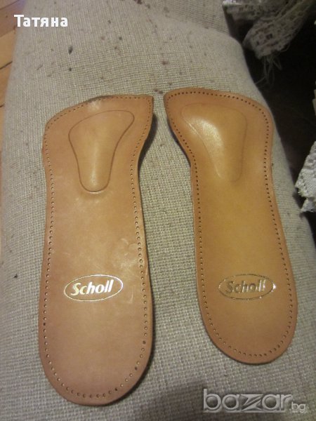 СТЕЛКИ   SCHOLL С НАПРЕЧЕН И НАДЛЪЖЕН СВОД  ;СИЛИКОНОВИ GELAKTIV , снимка 1