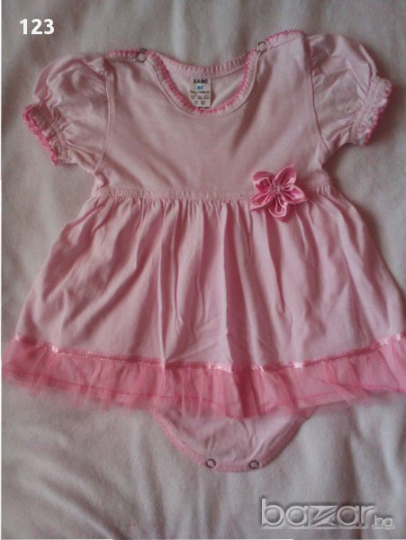 Розова боди рокличка, снимка 1