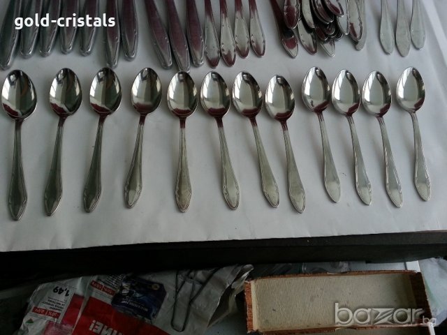 ретро български прибори за хранене  Петко Денев , снимка 6 - Антикварни и старинни предмети - 20552412