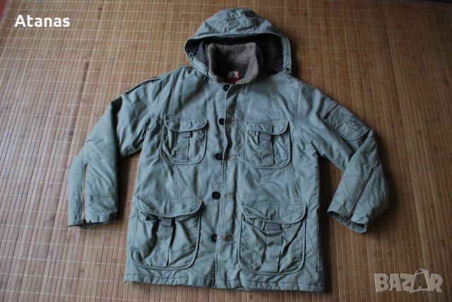 VOLCOM Scout Parka мъжко яке Парка р-р L зимно burton carhartt, снимка 1 - Якета - 23531012