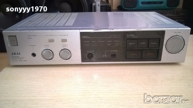 поръчан-akai am-a2 amplifier-japan-внос швеицария, снимка 11 - Ресийвъри, усилватели, смесителни пултове - 14271793