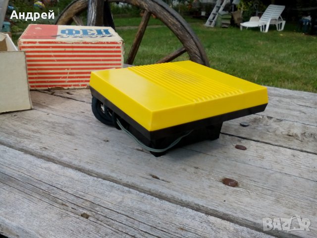 Стар настолен сешоар Фен Лакан, снимка 5 - Антикварни и старинни предмети - 26077331