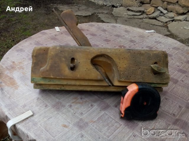 Старинно дърводелско ренде #3, снимка 7 - Антикварни и старинни предмети - 20766373