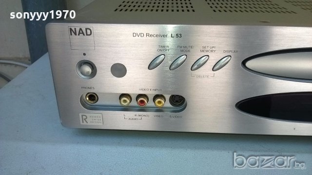 nad l53 dvd receiver-digital output-optical-внос швеицария, снимка 5 - Ресийвъри, усилватели, смесителни пултове - 18238211