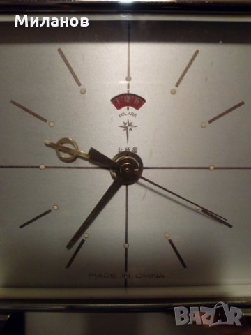 Китайски настолен часовник,будилник, снимка 2 - Антикварни и старинни предмети - 23033982