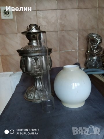 стара газова /газена/ лампа арт нуво, снимка 4 - Антикварни и старинни предмети - 25857933