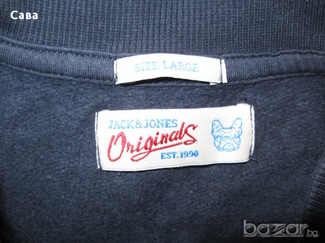 Ватирана блуза JACK&JONES  мъжка,л, снимка 1 - Блузи - 17534283
