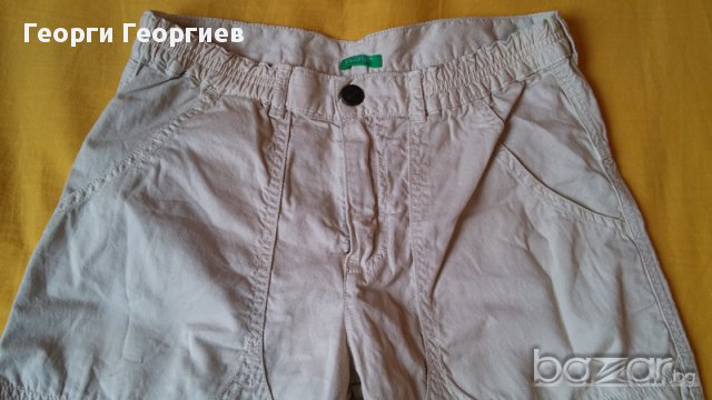 Нови панталони за момче United colors of Benetton /Юнайтед колорс ъф Бенетон, 100% оригинал, високо , снимка 3 - Детски панталони и дънки - 17310221