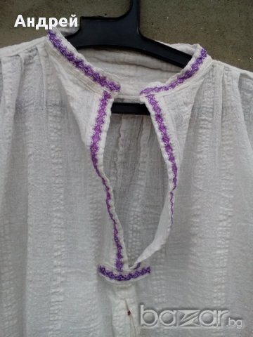 Старинна Мъжка кенарена риза за носия, снимка 2 - Антикварни и старинни предмети - 17549302