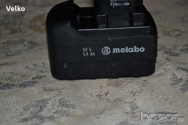Батерия за винтоверт Metabo 12v ,  за рециклиране , снимка 2 - Винтоверти - 19832151