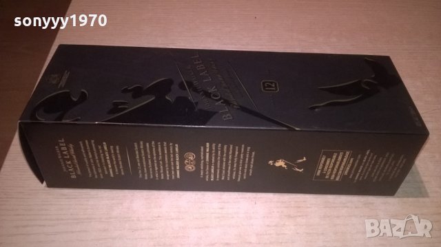 johnnie walker-black label-12-кутия от уиски, снимка 6 - Колекции - 22925196