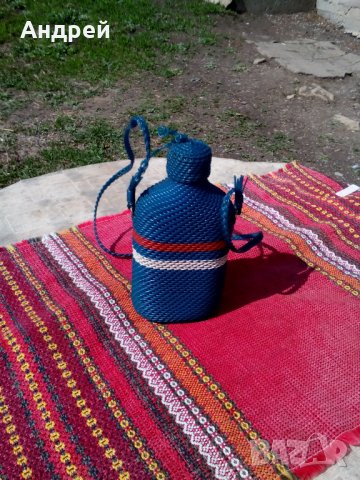 Старо плетено шише,бутилка #2