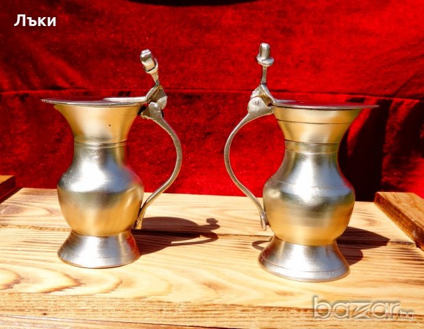 Халба,чаша,каничка от месинг. , снимка 1 - Антикварни и старинни предмети - 19128776