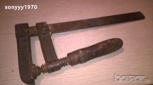 яка стара немска стяга-38х16см-внос швеицария, снимка 9 - Стяги - 19128788