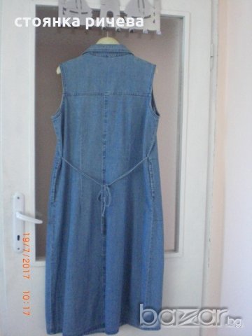 продавам нова дънкова рокля-от Барцелона, снимка 5 - Рокли - 18843664