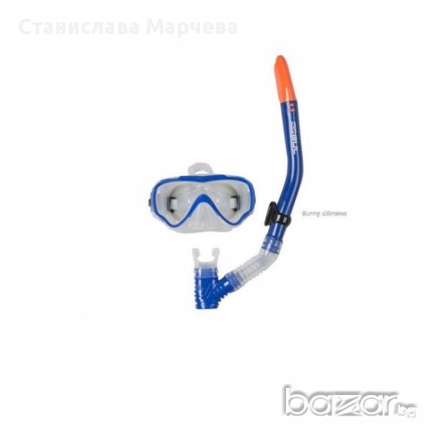 Комплект маска, шнорхел и плавници детско-юношески GUL Junior Taron, снимка 3 - Водни спортове - 9809484