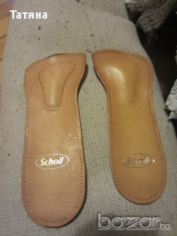 СТЕЛКИ   SCHOLL С НАПРЕЧЕН И НАДЛЪЖЕН СВОД  ;СИЛИКОНОВИ GELAKTIV 