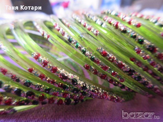 Индийски гривни - стъклени, перлени, пластмасови, снимка 13 - Гривни - 14247985